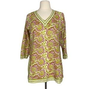 GRETCHEN SCOTT Cotton Patterned Tunic